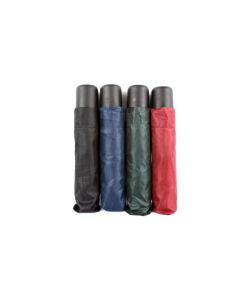 Umbrellas 3 Fold Assorted Colours Pack of 12 (Min Order Qty 1)