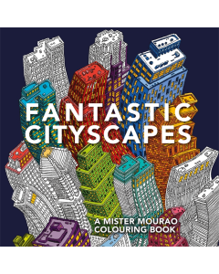 Fantastic Cityscapes Colouring Book (Min Ord Qty 3) 