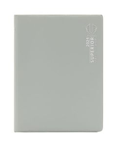 Upward 2026 Diary B6 WTO Section Sewn Standard Rd FSC Mix GREY *Pre-Order Aug/Sept Delivery*