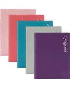 Upward 2024 B6 Week to Opening Superior Hardcover Diary Assorted Colours (Min Order Qty: Multiples of 5) 