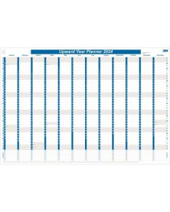 Upward 2026 Year at a Glance Paper Planner Rolled 1005 x 685mm (Min Order Qty 6) 