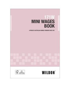 Wildon 171W Min i Wage Book (Min Order Qty 2)