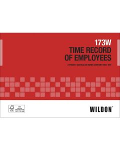 Wildon 173W Time Record of Employees (Min Order Qty 2) 
