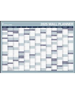 Collins 2026 Calendar Year Wall Planner Double Sided Laminated 700 x 912mm Vertical & Horizontal Pack of 15 (SPECIAL ORDER) *Pre-Order Aug/Sept Delivery*