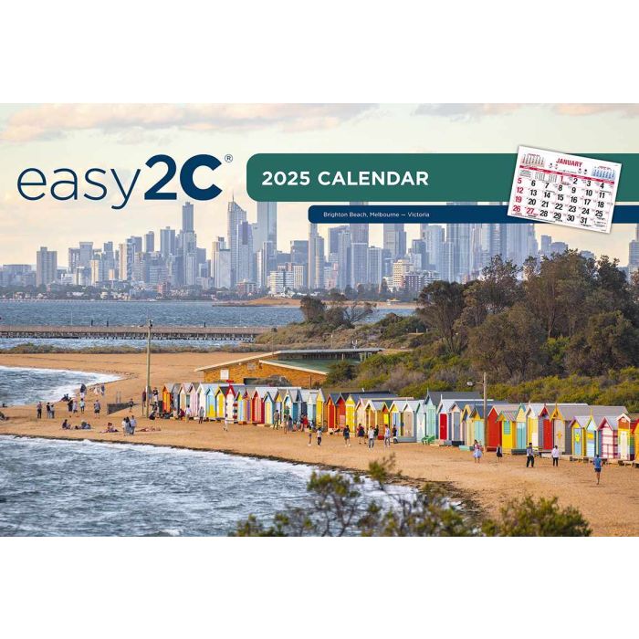 2025 Easy2C Calendar (Order in Multiples of 50) ***Available